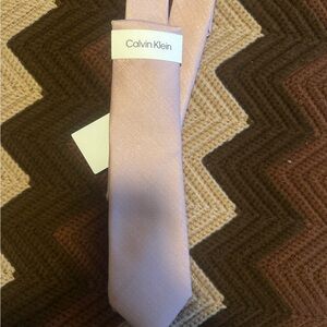 Calvin Klein Light Pink Men's Tie
